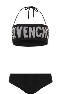 Раздельный купальник с логотипом бренда Givenchy