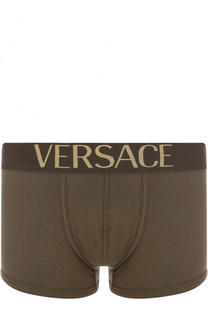 Хлопковые боксеры с широкой резинкой Versace