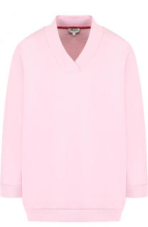 Хлопковый свитшот с V-образным вырезом Kenzo