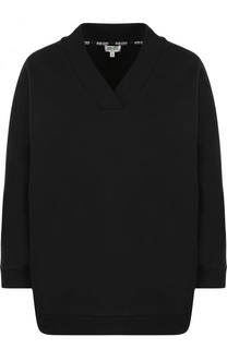 Хлопковый свитшот с V-образным вырезом Kenzo