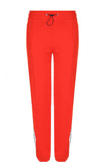 Хлопковые джоггеры с лампасами MSGM