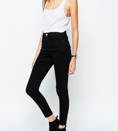 Черные джинсы скинни с завышенной талией ASOS Ridley - Черный
