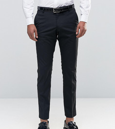 Стретчевые брюки зауженного кроя для смокинга Selected Homme - Черный