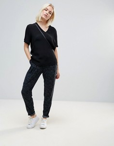 Мягкие брюки с принтом b.Young - Мульти