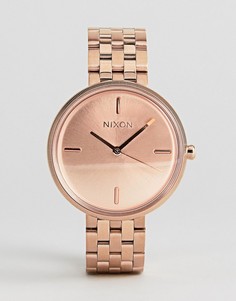 Наручные часы цвета розового золота Nixon Vix - Золотой