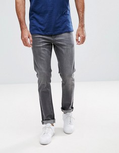 Выбеленные серые джинсы скинни LDN DNM - Серый