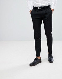 Черные брюки скинни Moss London - Черный