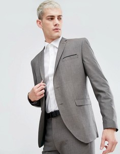 Приталенный пиджак Selected Homme - Коричневый