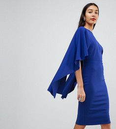 Платье миди с оборками City Goddess Tall - Мульти