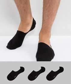 3 пары черных носков Celio - Черный