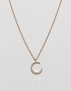 Ожерелье с лунным камнем Nylon - Золотой