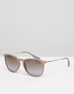 Розовые круглые солнцезащитные очки Ray-Ban 0RB4171 - 68 мм - Розовый