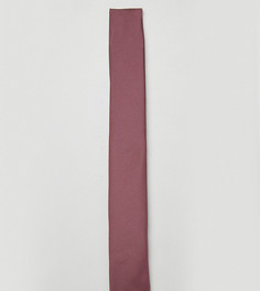 Темно-розовый галстук Noose & Monkey - Красный