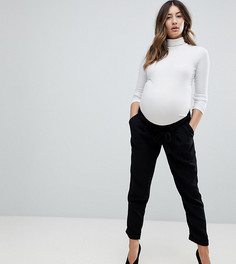 Брюки-галифе с поясом‑оби ASOS MATERNITY - Черный