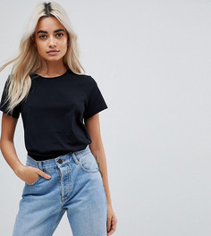 Футболка с круглым вырезом ASOS PETITE Ultimate - Черный