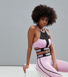 Фиолетовый спортивный бюстгальтер Puma эксклюзивно для Asos - Фиолетовый