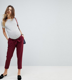 Брюки-галифе с поясом‑оби ASOS MATERNITY - Красный