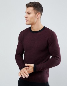 Вязаный джемпер Jack & Jones Premium - Красный