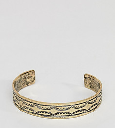 Фактурное кольцо Reclaimed Vintage Inpsired эксклюзивно для ASOS - Золотой