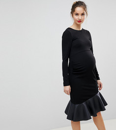 Платье мини ASOS MATERNITY - Черный