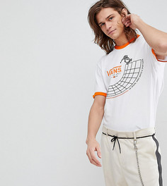Белая футболка Vans Ringer эксклюзивно для ASOS - Красный