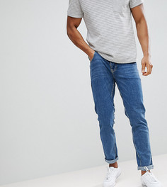 Выбеленные узкие джинсы Noak - Синий