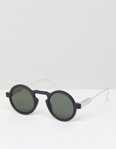 Черные круглые солнцезащитные очки Spitfire Aurora - Черный