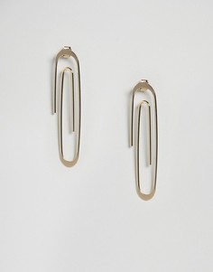 Серьги-гвоздики ограниченной серии - Золотой Asos