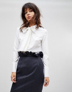 Рубашка с галстуком-бабочкой Unique21 - Белый