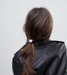 2 резинки для волос с каучуковой отделкой в виде квадратов ASOS - Мульти