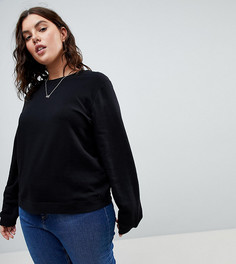 Свитшот ASOS CURVE - Черный