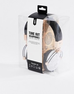 Звукоизолирующие наушники с мраморным принтом Typo - Мульти