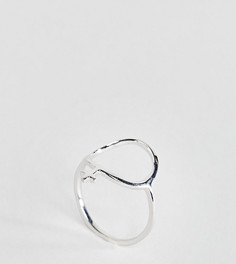 Серебряное кольцо Monki - Серебряный
