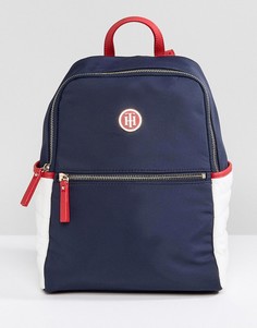 Нейлоновый рюкзак Tommy Hilfiger - Темно-синий