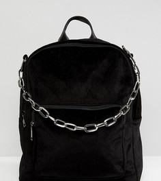 Черный рюкзак с ручкой-цепочкой Shikumi - Черный