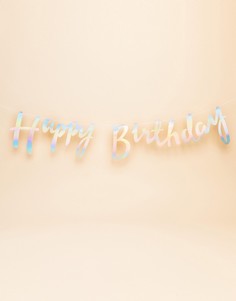 Флажковая гирлянда Happy Birthday Ginger Ray - Мульти