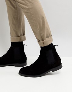 Черные замшевые ботинки River Island - Черный