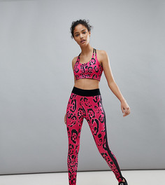 Спортивные леггинсы с леопардовым принтом PrettyLittleThing - Мульти