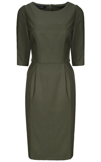 приталенное платье La Reine Blanche