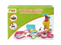 Набор для лепки Color Puppy Фабрика мороженого 250г 631025