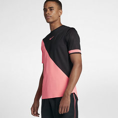 Мужская теннисная футболка с коротким рукавом NikeCourt Techknit Cool Challenger
