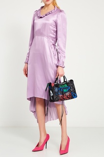Кожаные туфли с драпировками Balenciaga