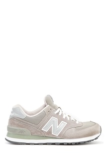 Бежевые кроссовки из замши №574 New Balance