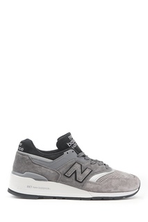 Серые замшевые кроссовки №997 New Balance
