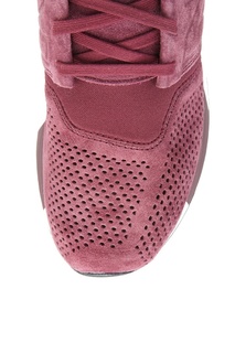 Бордовые кожаные кроссовки №574 New Balance