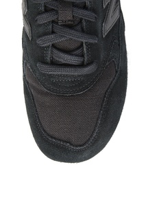 Черные замшевые кроссовки №580 New Balance