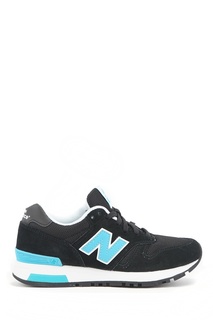 Черные замшевые кроссовки №565 New Balance