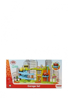 Набор игровой Dolu Гараж с треком (2 уровня)