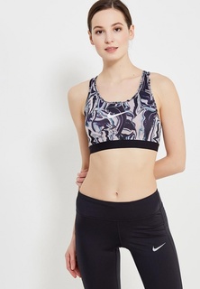 Топ спортивный Nike NIKE CLASSIC BRA PNTD MRBL