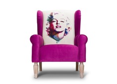 Кресло attraction (icon designe) розовый 80x107x77 см.